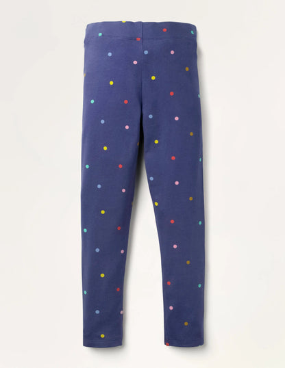 Everyday Leggings-Starboard Blue Confetti Spot