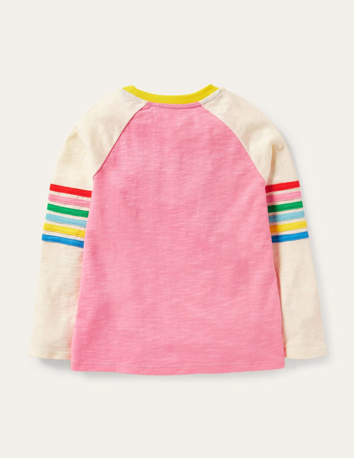 Slub Raglan T-shirt-Pink Lemonade