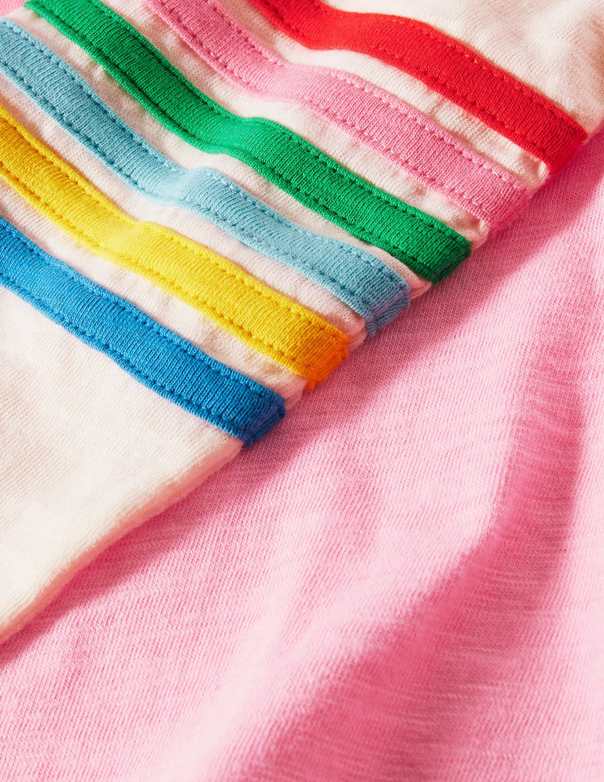 Slub Raglan T-shirt-Pink Lemonade