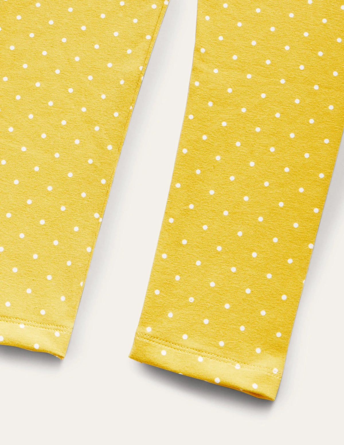 Fun Leggings-Sweetcorn Yellow Pin Spot