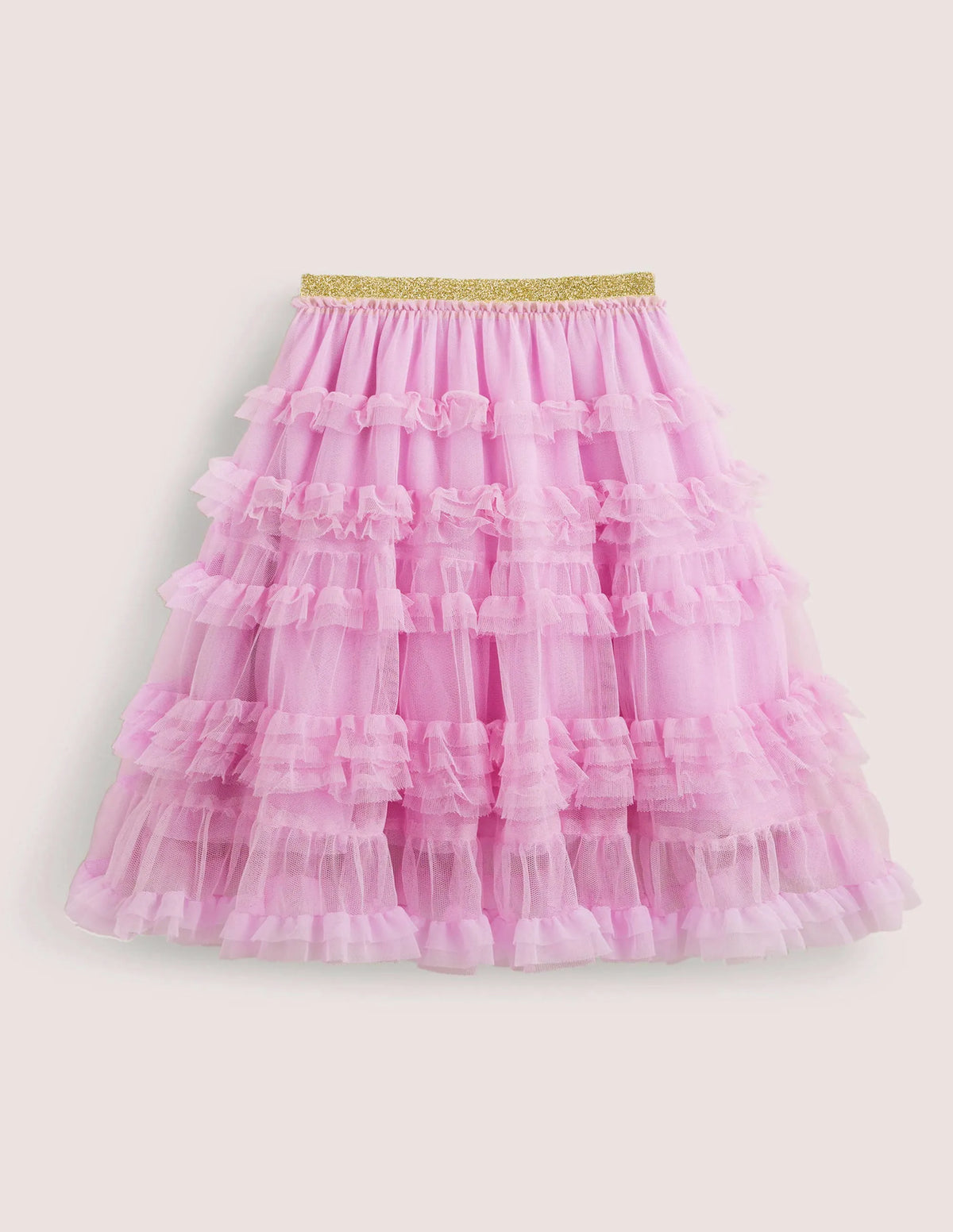 Midi Tulle Party Skirt-Orchid Petal Purple