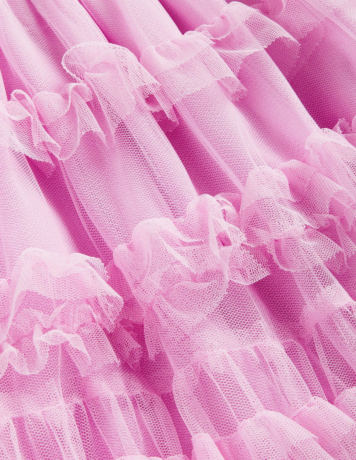Midi Tulle Party Skirt-Orchid Petal Purple