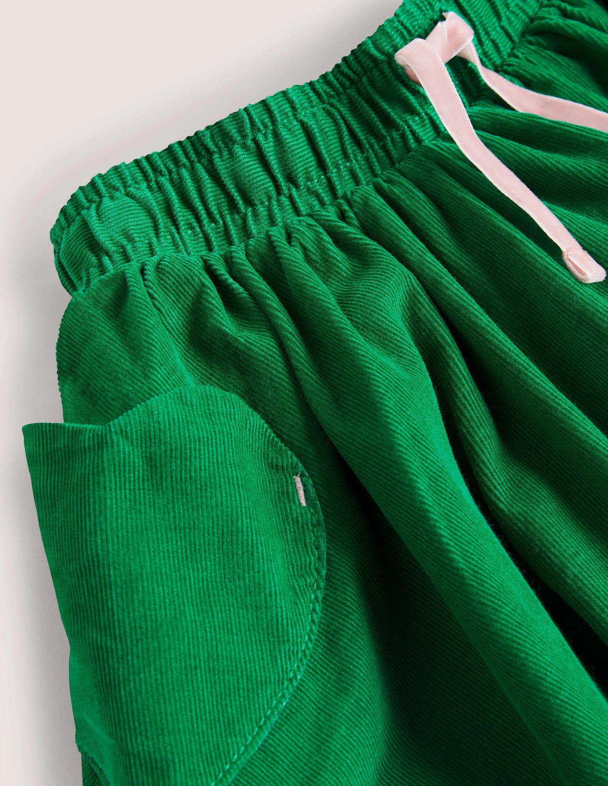Woven Twirly Skirt-Highland Green