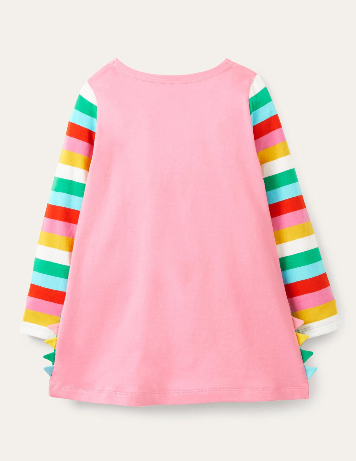Fun Appliqué Tunic-Pink Lemonade Dinosaur