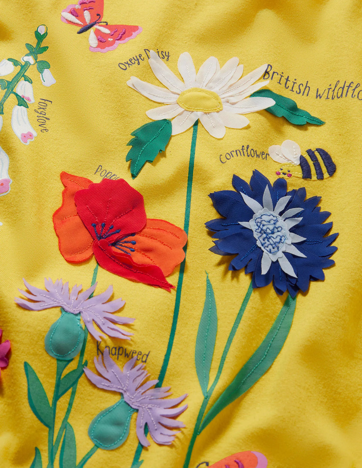 Flutter Fun Fact T-shirt-Daffodil Yellow Flowers