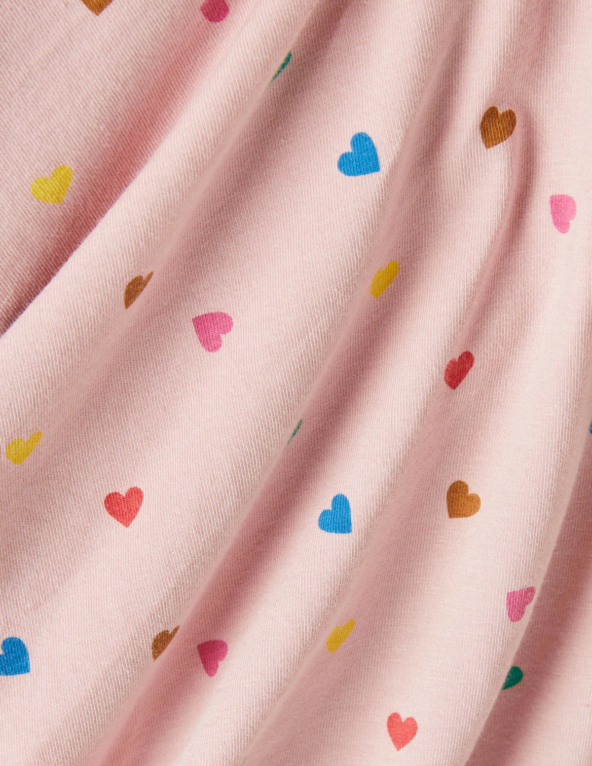 Twirly Skater Dress-Boto Pink Hearts