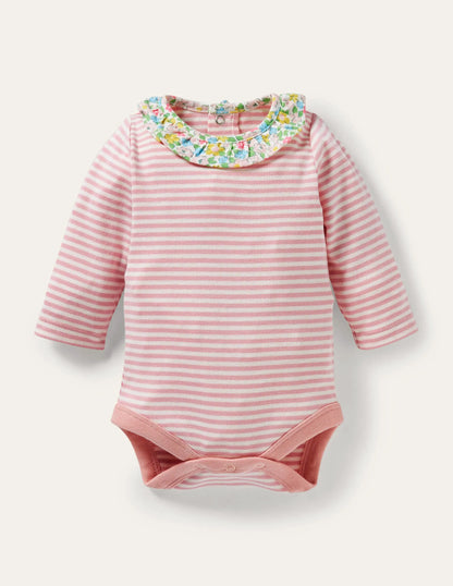 Organic Newborn Overalls Set-Aqua Spring Floral