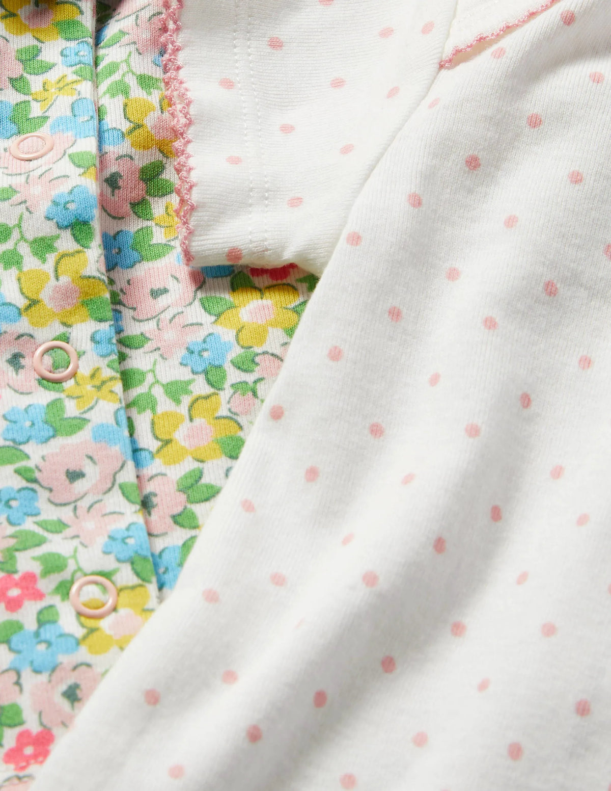 GOTS Organic 3 Piece Gift Set-Aqua Spring Floral