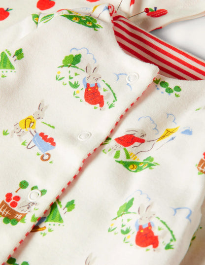 GOTS Organic 3 Piece Gift Set-Ivory Daydreaming Bunny