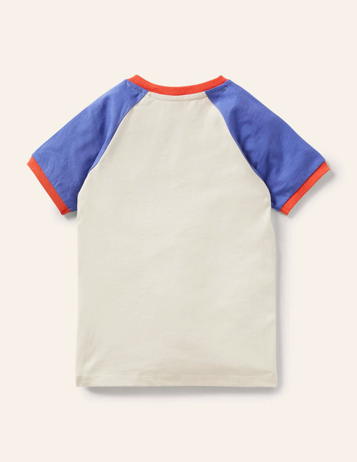 Printed Graphic Raglan T-shirt-Ivory Planet Needs Me