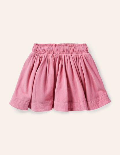 Woven Twirly Skirt-Formica Pink