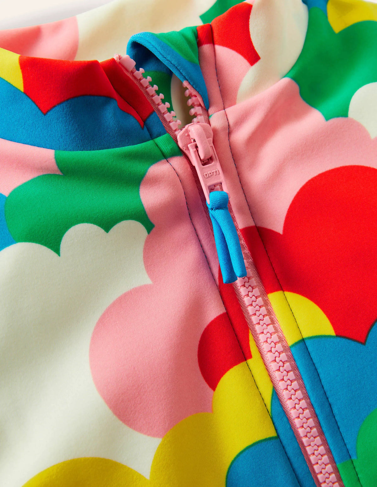 Long-sleeved Swimsuit-Multi Clouds