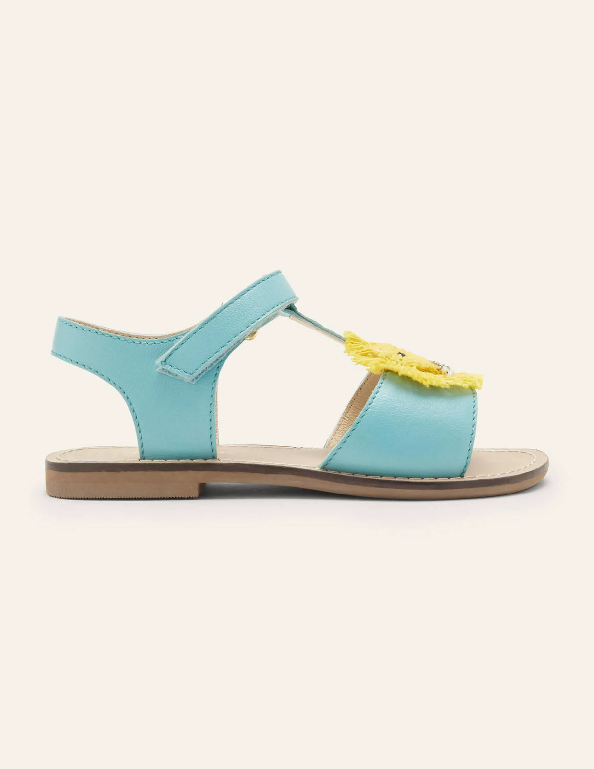 Fun Leather Sandals-Lion