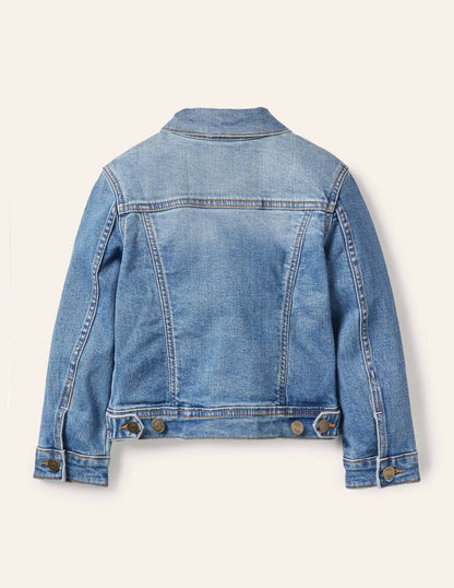 Denim Jacket-Mid Vintage Denim