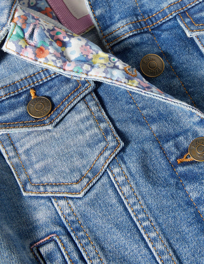 Denim Jacket-Mid Vintage Denim
