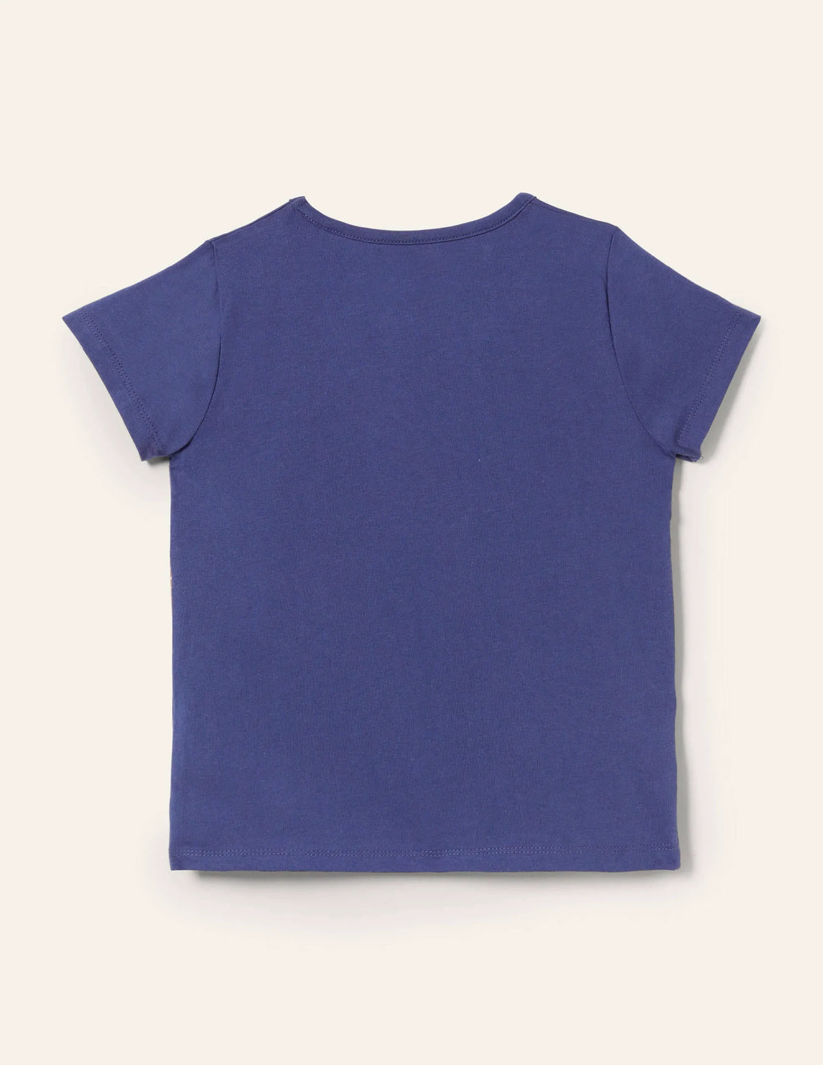 Short-sleeved Appliqué T-shirt-Starboard Red Panda
