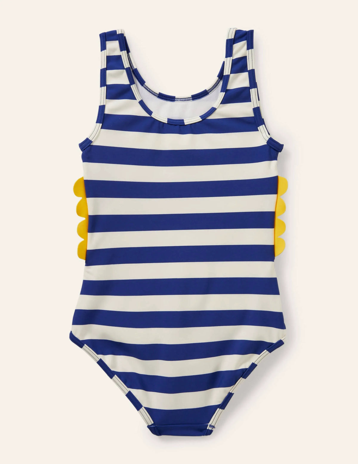 Fun Appliqué Swimsuit-Wave Blue/Ivory Seahorse