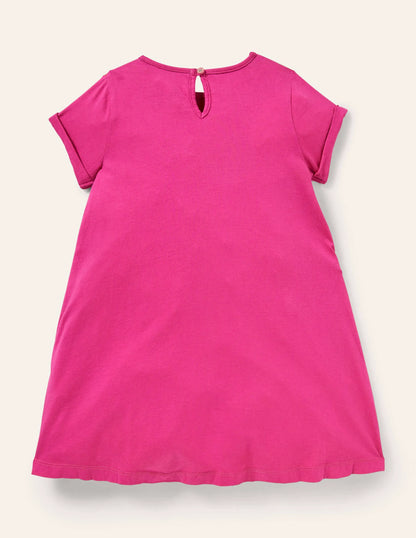Lift-the-Flap Dress-Tickled Pink Jungle Animals