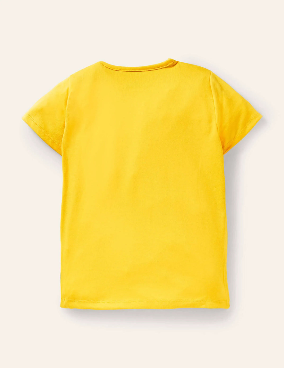 Hugging Applique T-shirt-Daffodil Yellow Koala