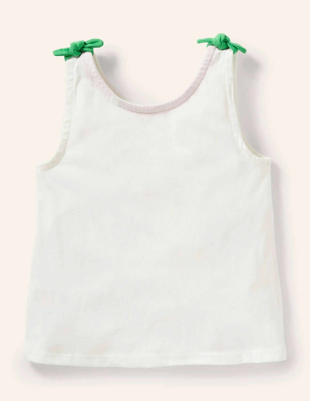 Cherry Tank Top-Ivory Cherry
