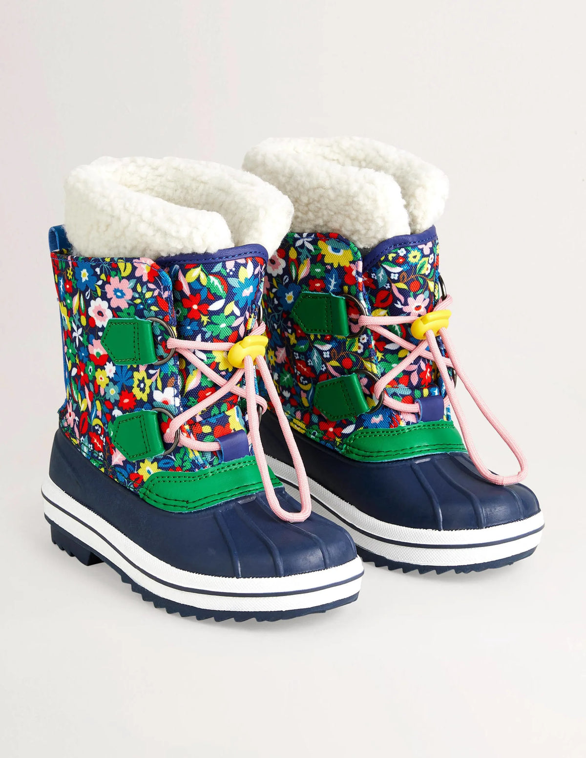 All Weather Boots-Multi Floral
