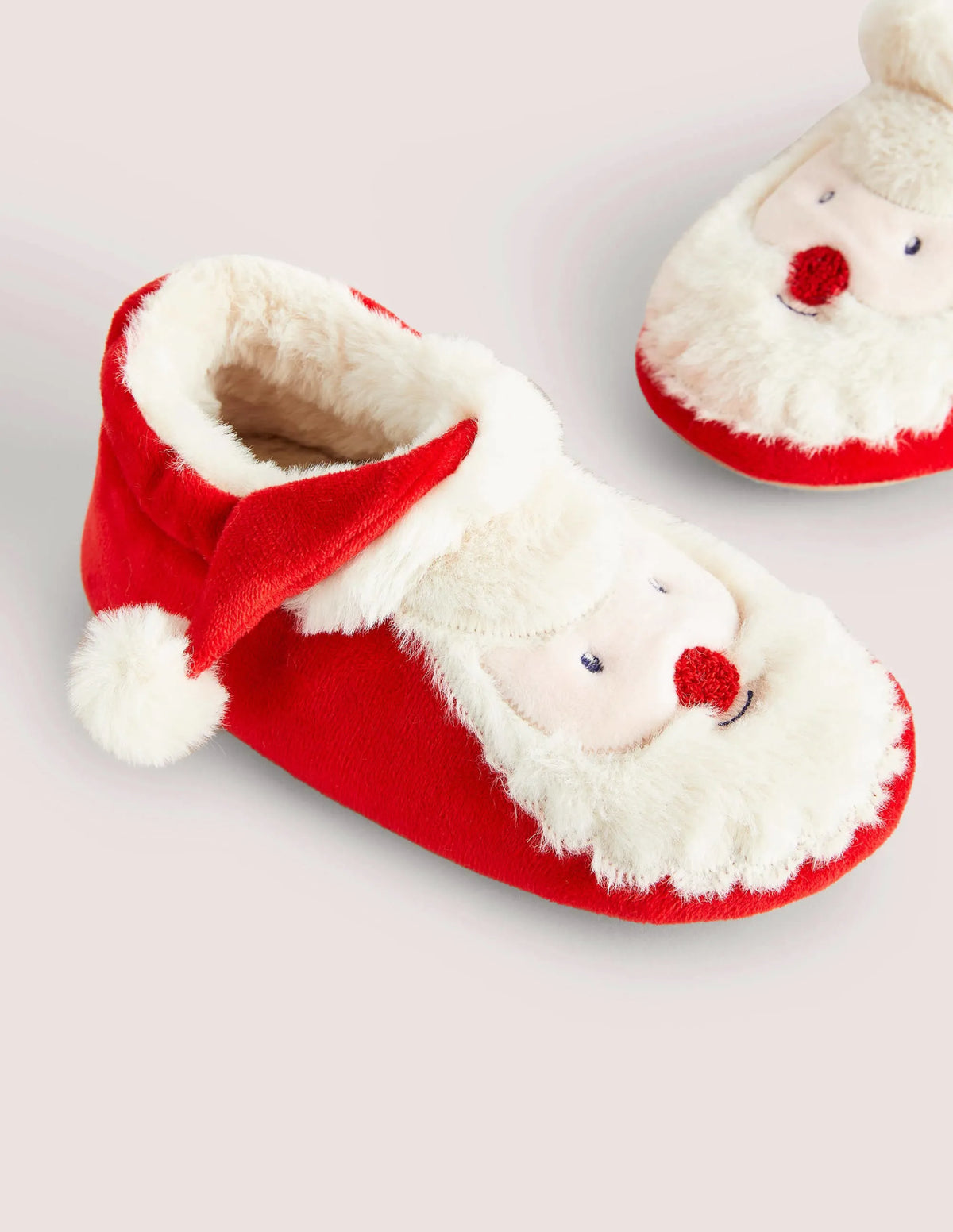 Christmas Slippers-Red Father Christmas