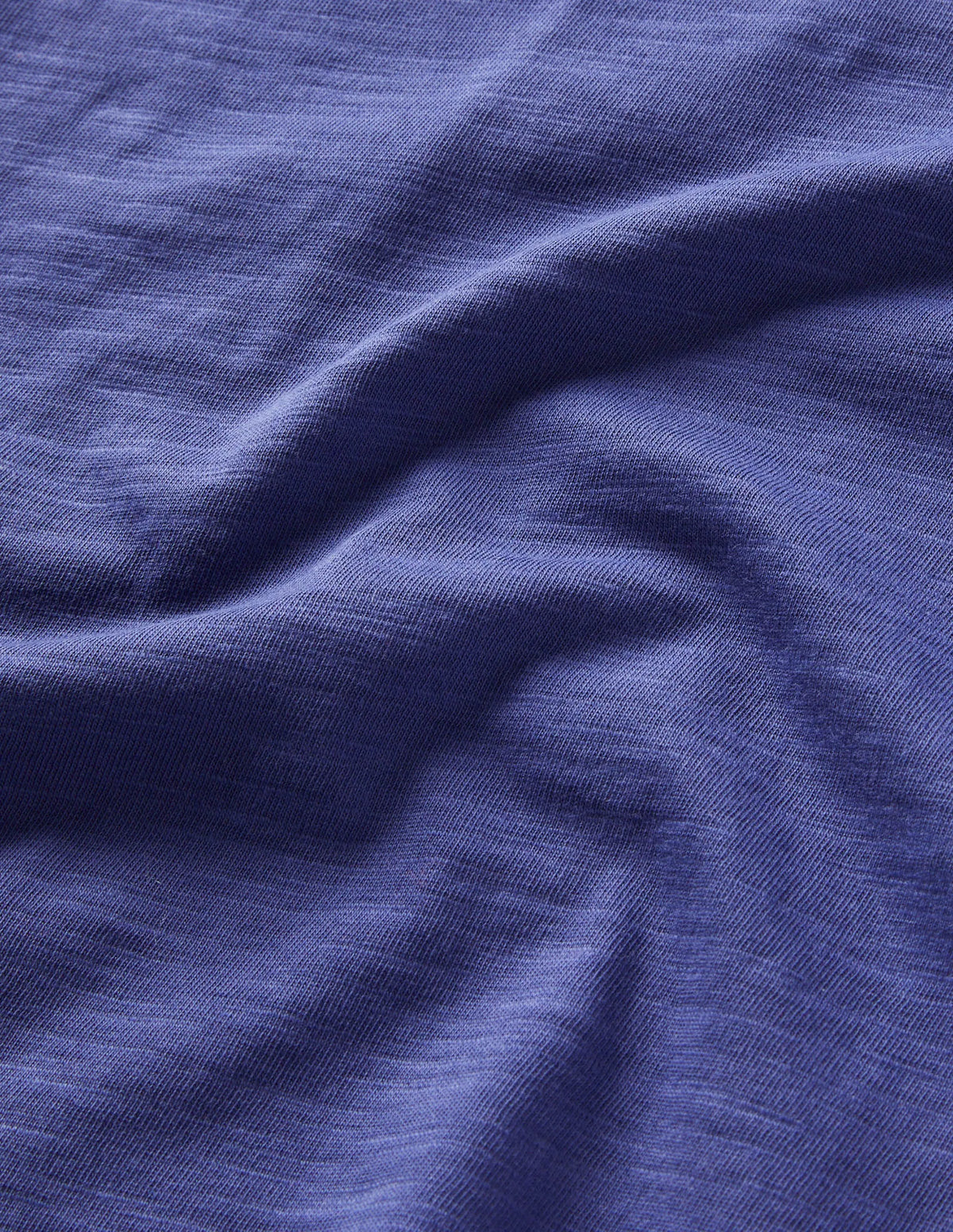 Slub Raglan T-shirt-Starboard Blue Metallic