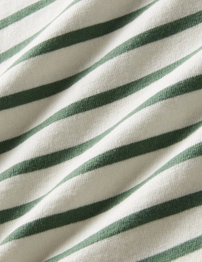 Fun Breton-Rosemary Green/Ivory