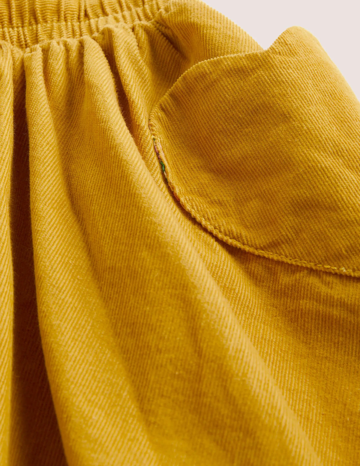 Woven Twirly Skirt-Honeycomb Yellow