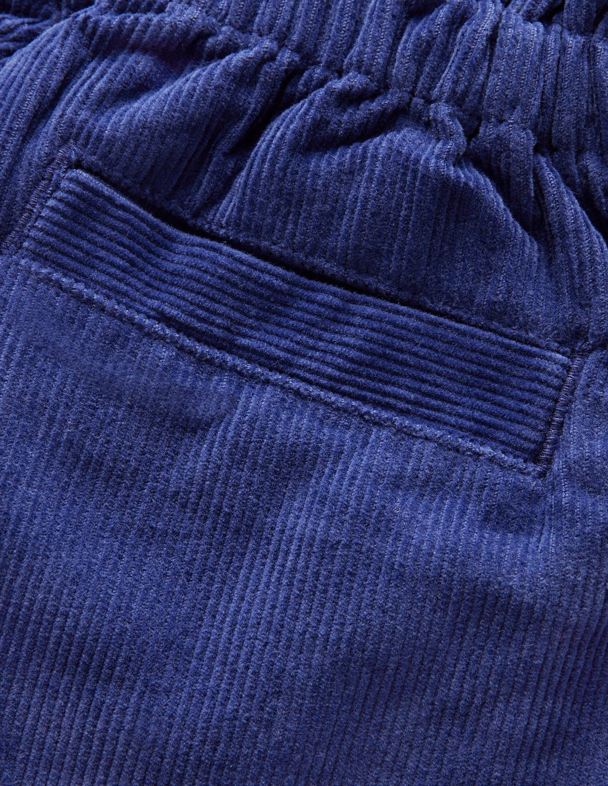 Cord Culottes-Starboard Blue