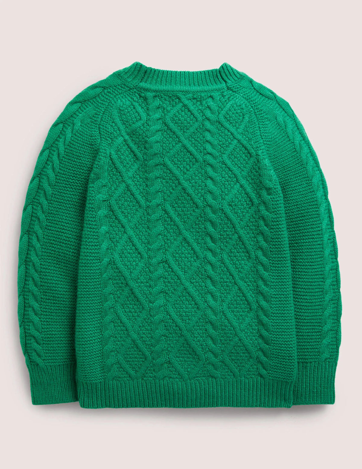 Slouchy Cable Cardigan-Shady Glade Green