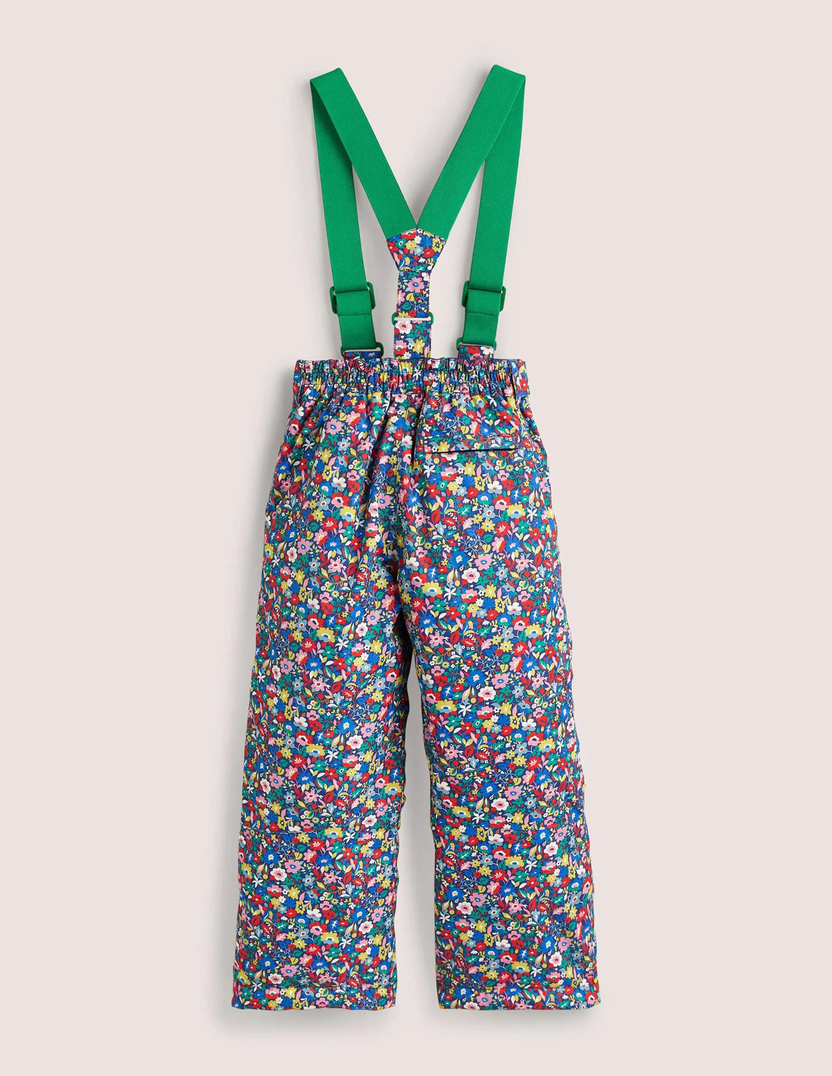 All-weather Waterproof Pants-Multi Patchwork Floral