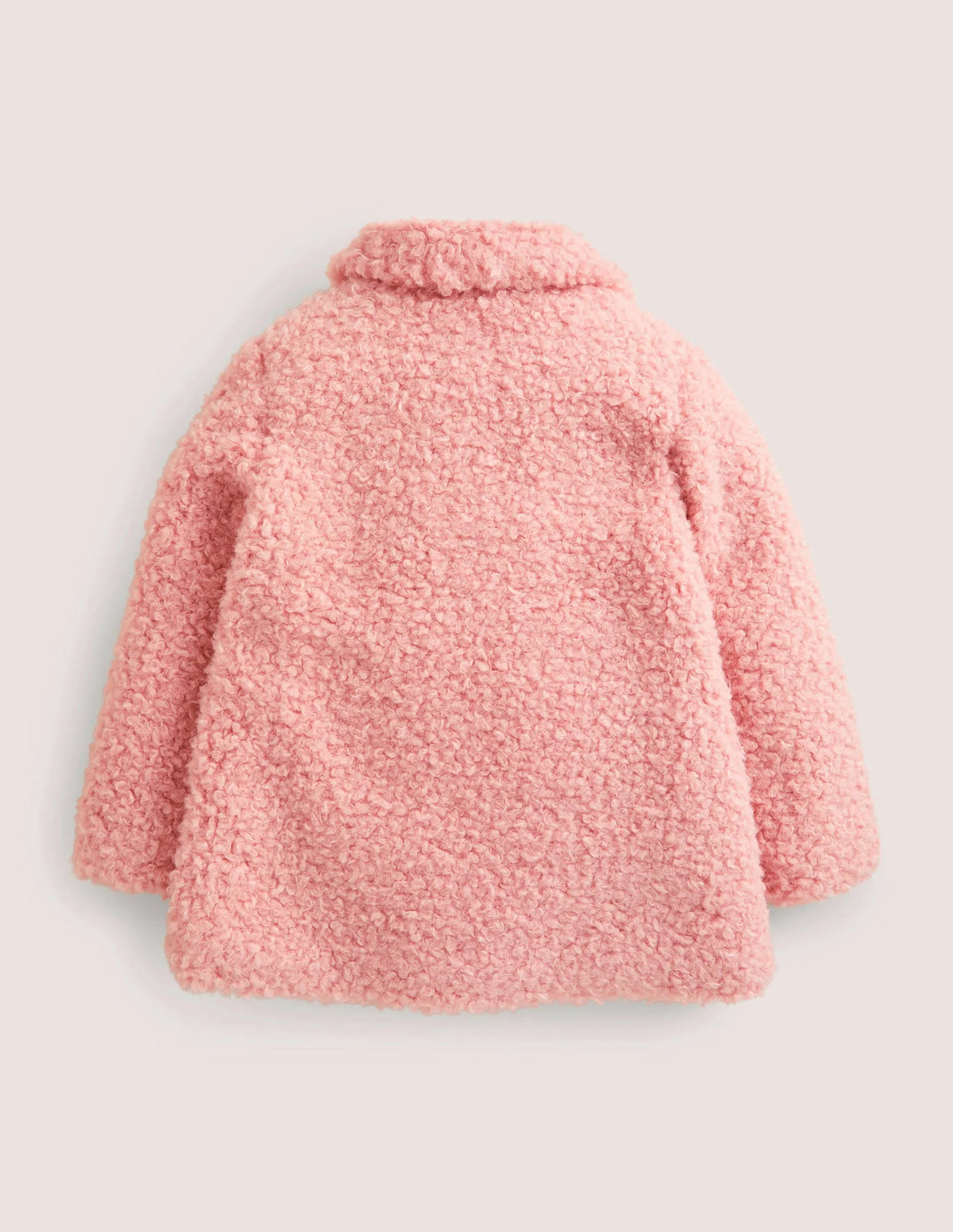 Shaggy Jacket-Almond Pink