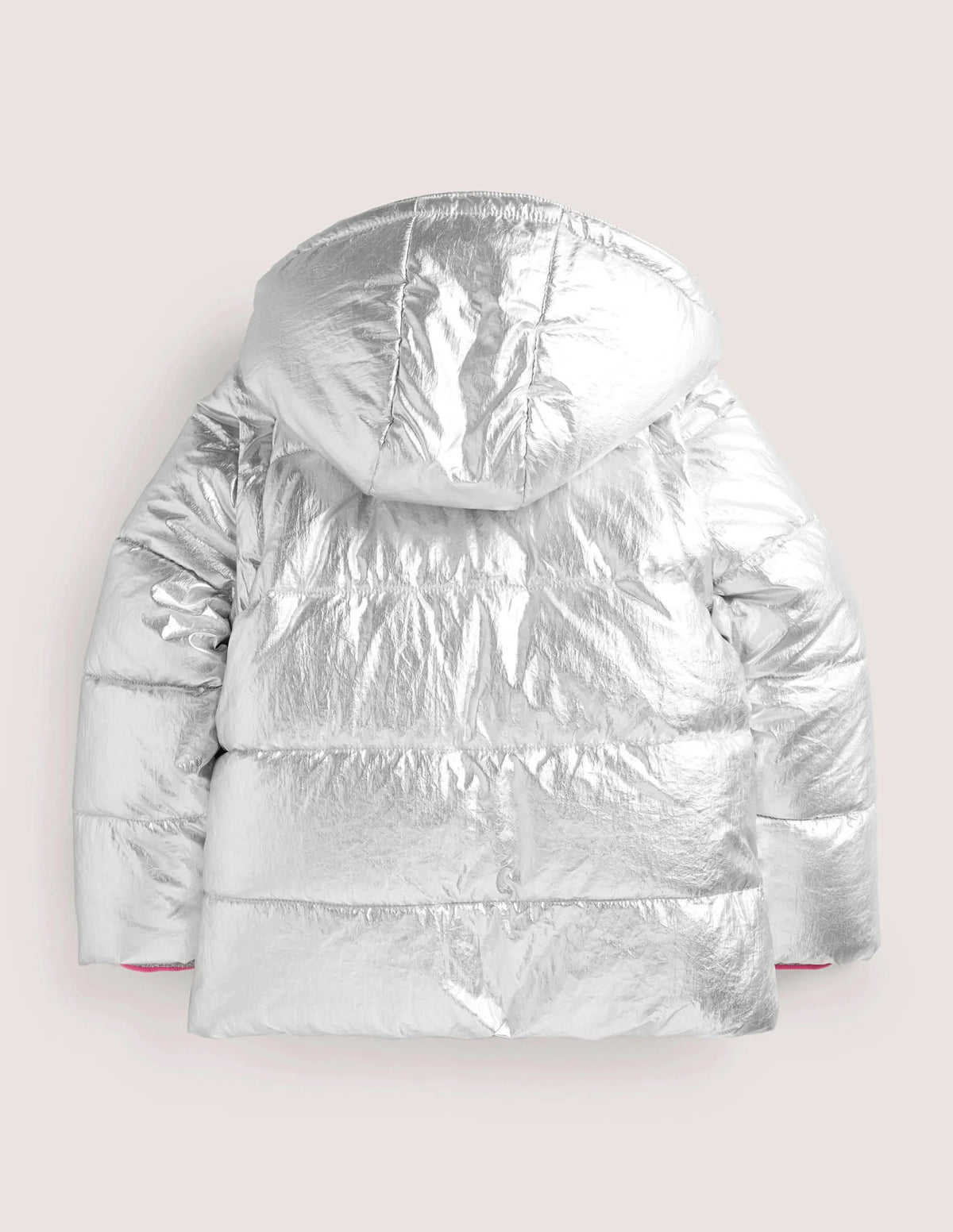 Metallic Cosy 2-in-1 Jacket-Silver Metallic