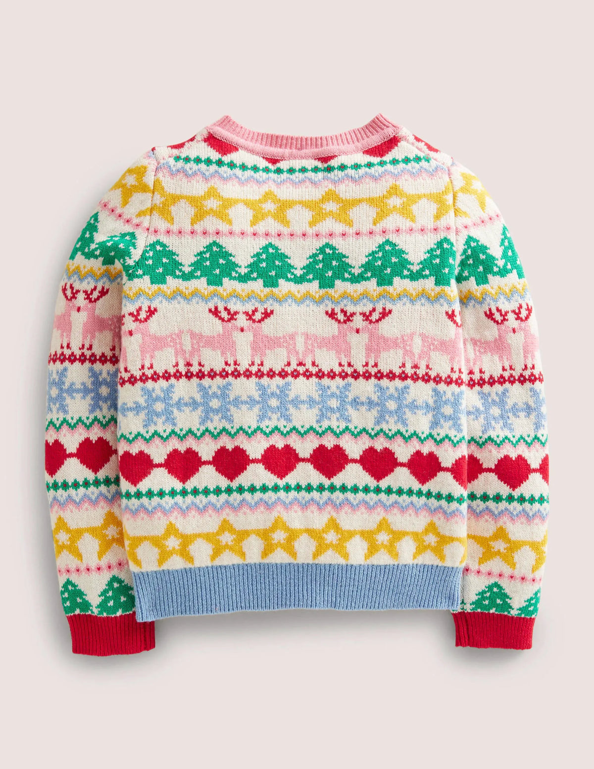 Festive Fair Isle Christmas Cardigan-Multi Festive Fair Isle