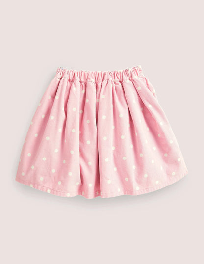 Cord Appliqué Skirt-Ice Skating Animals