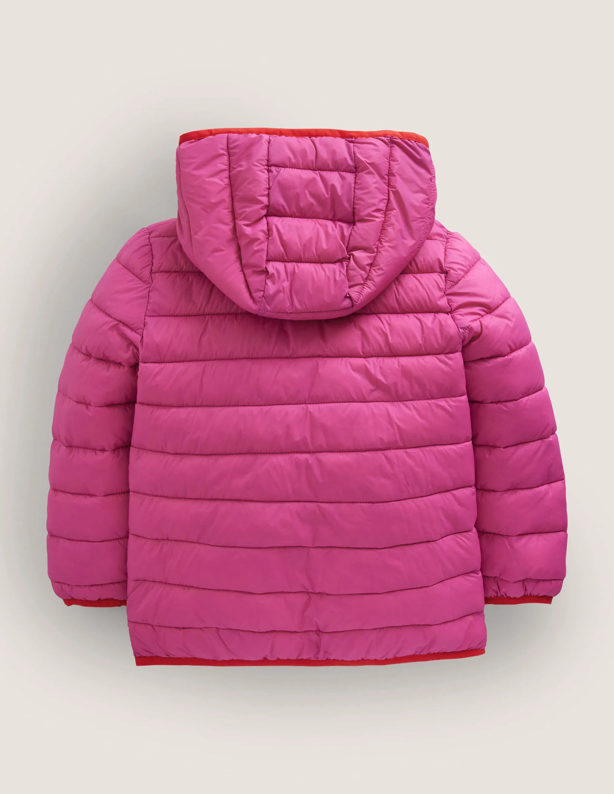 Cosy Pack-away Padded Jacket-Tickled Pink