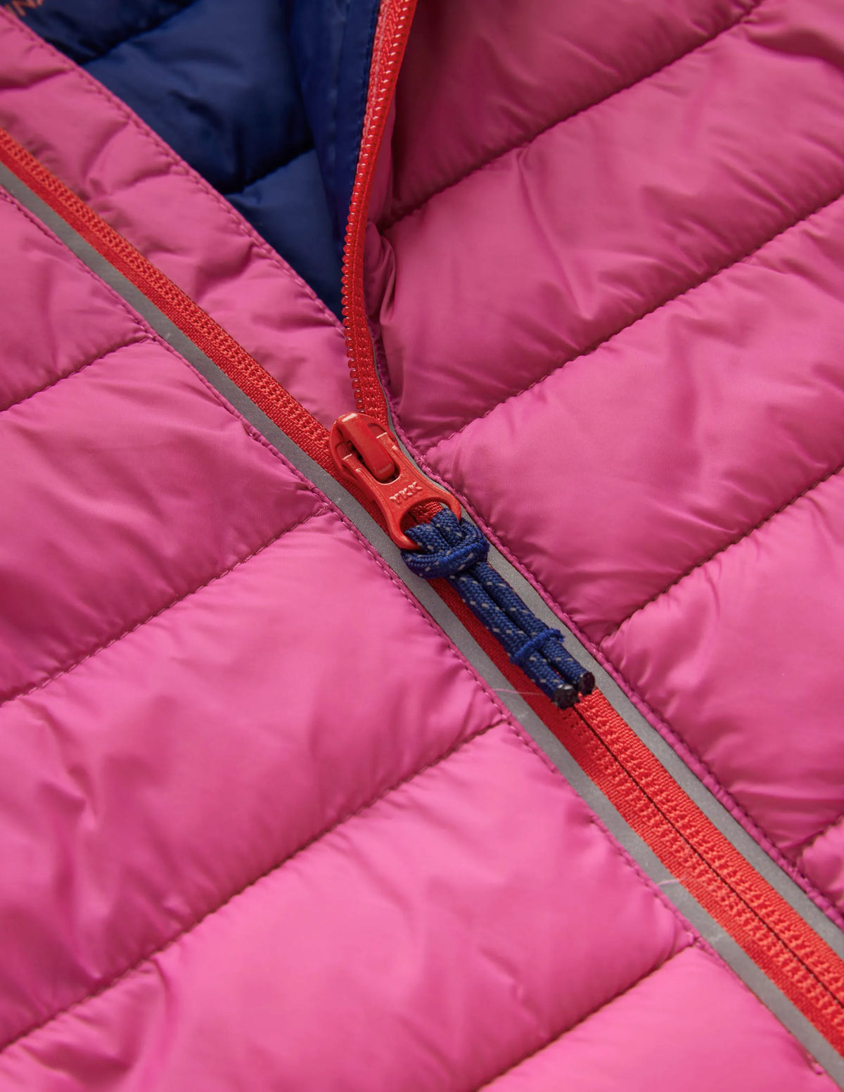 Cosy Pack-away Padded Jacket-Tickled Pink