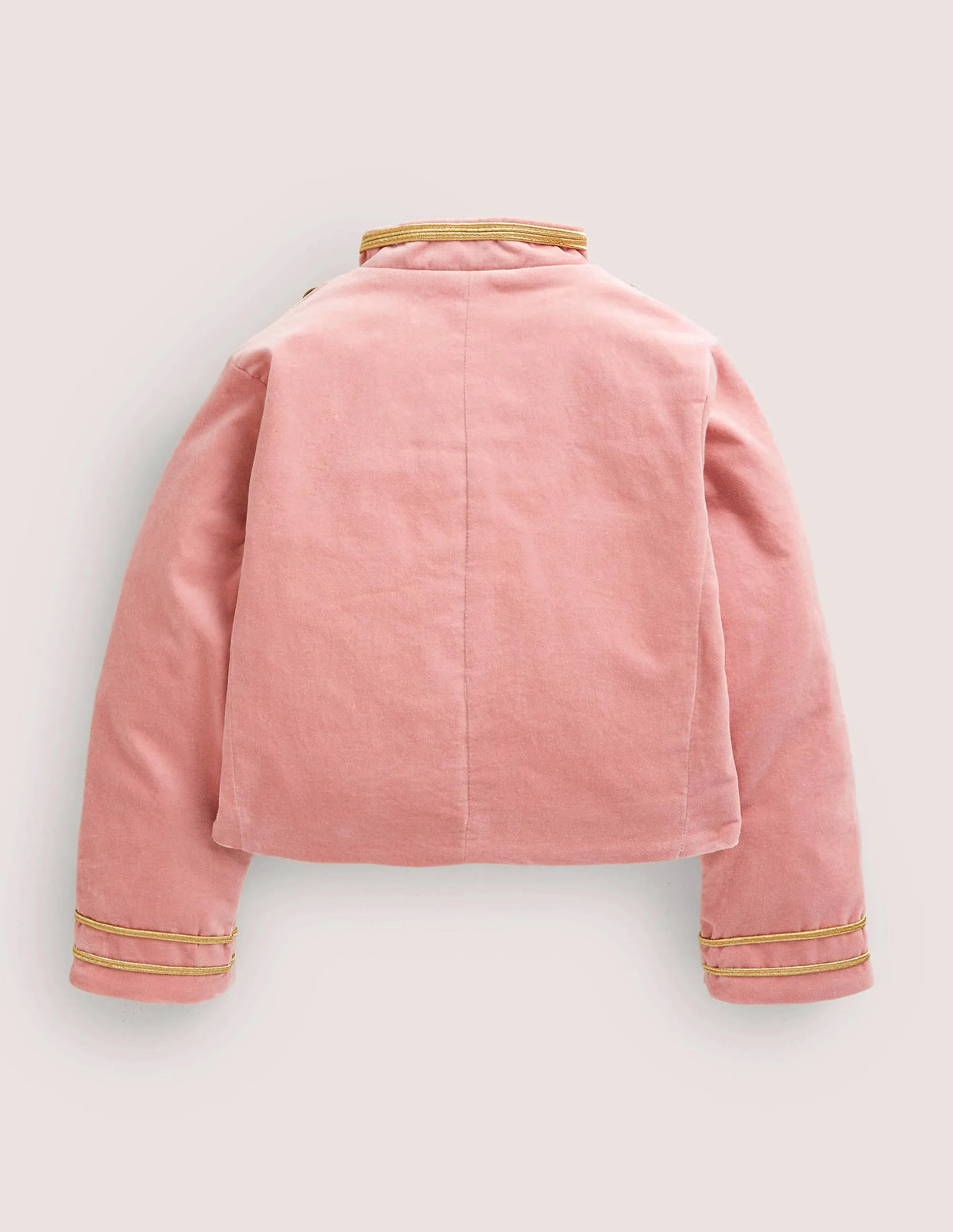 Party Military Jacket-Almond Pink