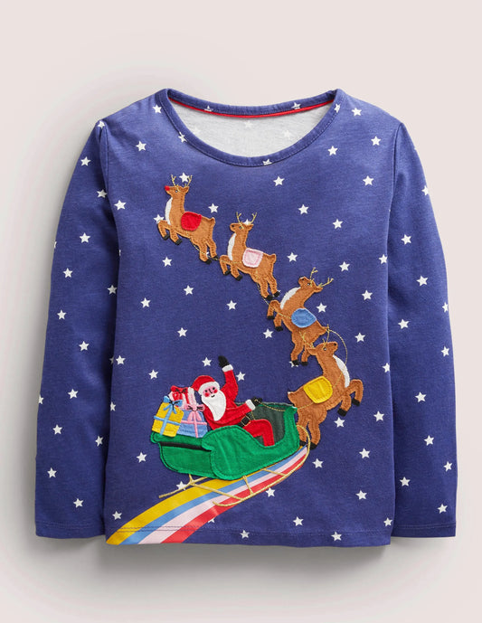 Glow-in-the-dark T-Shirt-Starboard Father Christmas