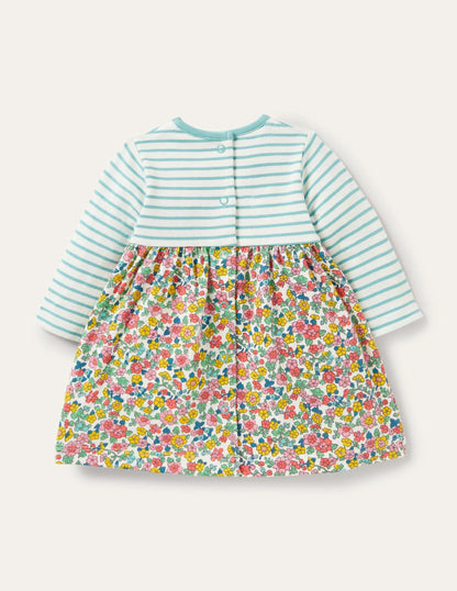 Hotch Potch Dress-Multi Vintage Flowerbed