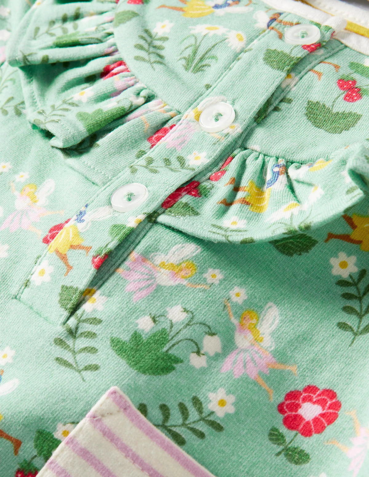 Jersey Ruffle Playset-Fountain Flower Fairies