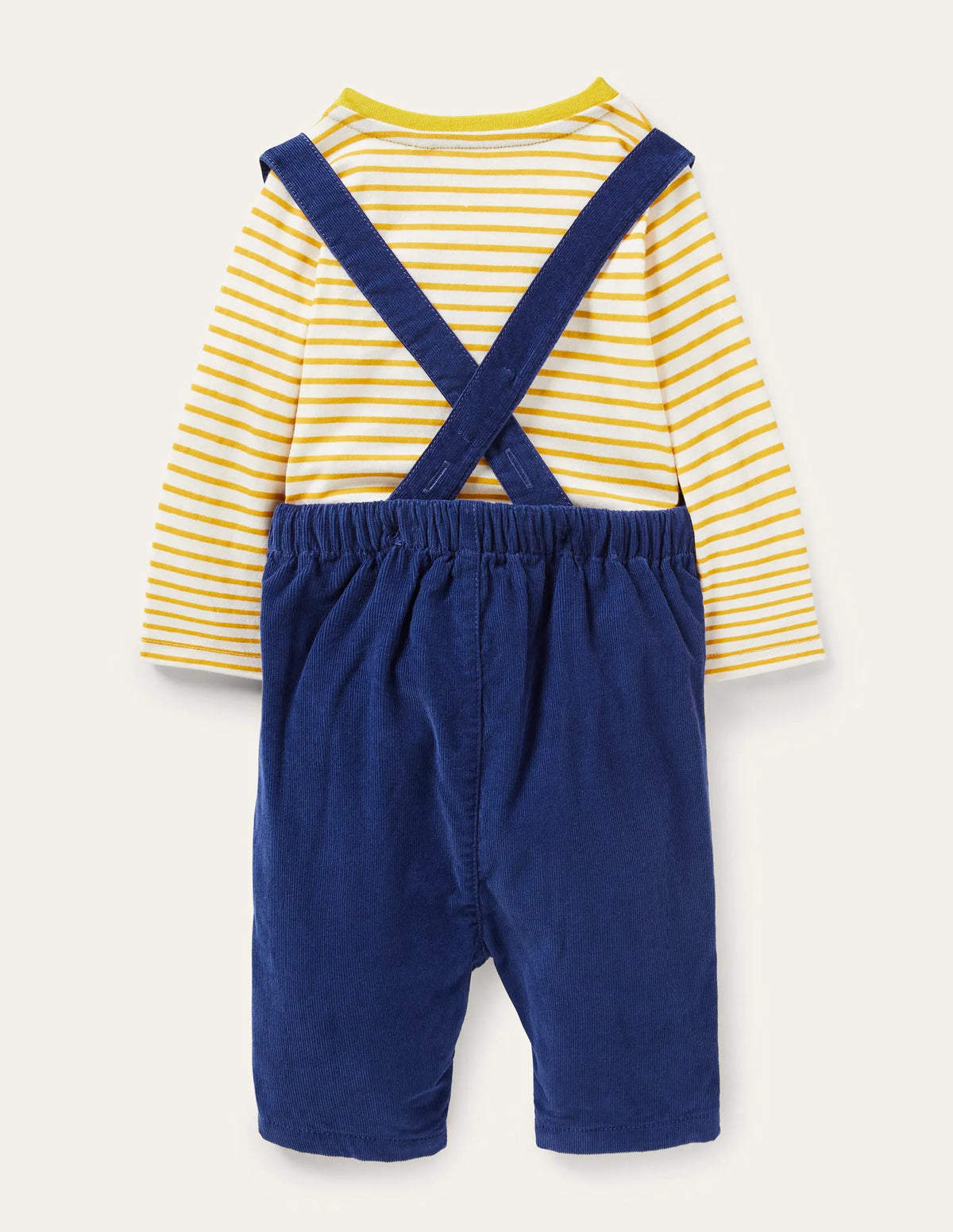 Woven Logo Overall Set-Starboard Blue Farm