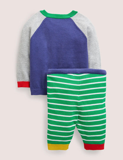 Fun Knitted Play Set-College Navy
