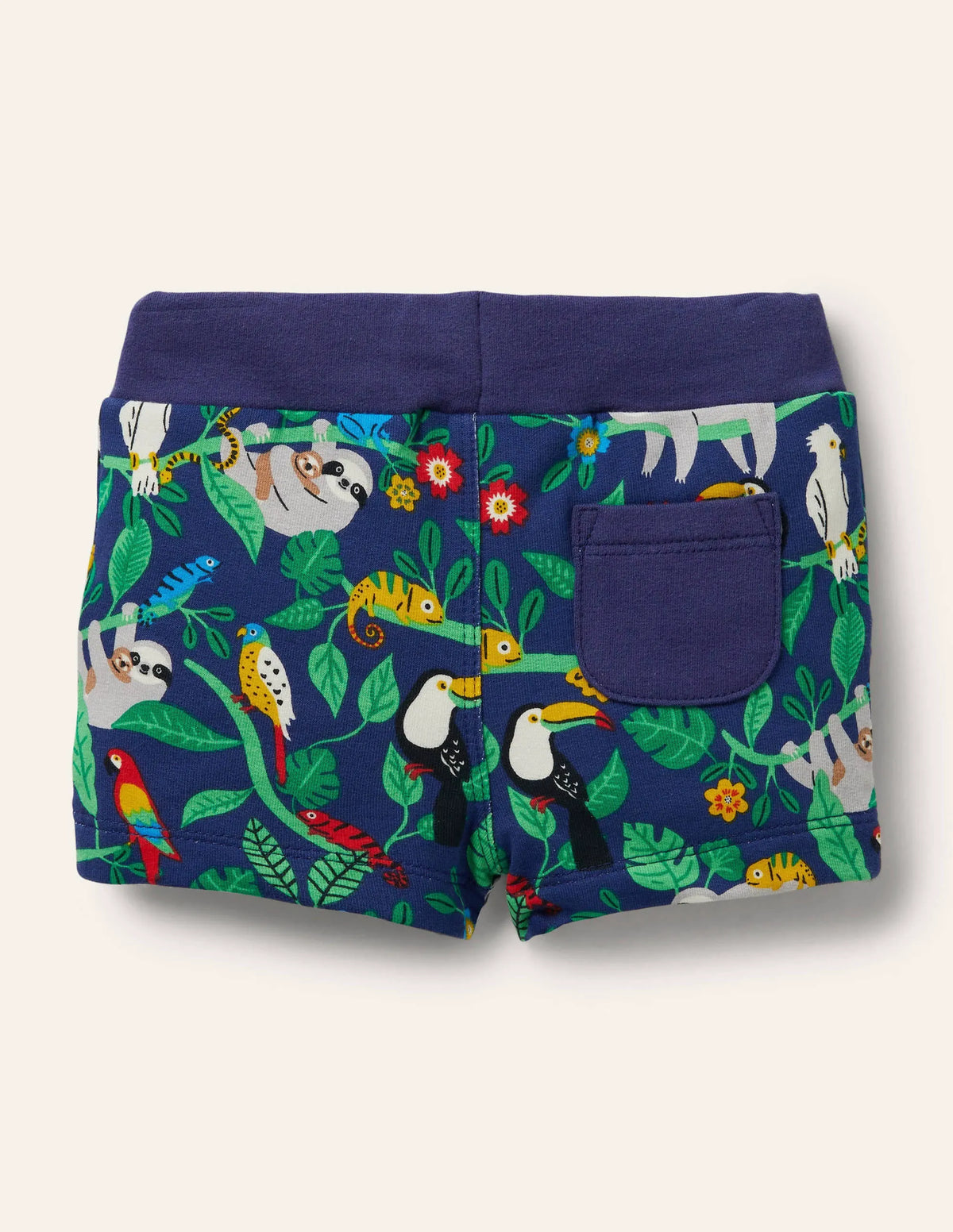 Jersey Shorts-Starboard Sloths