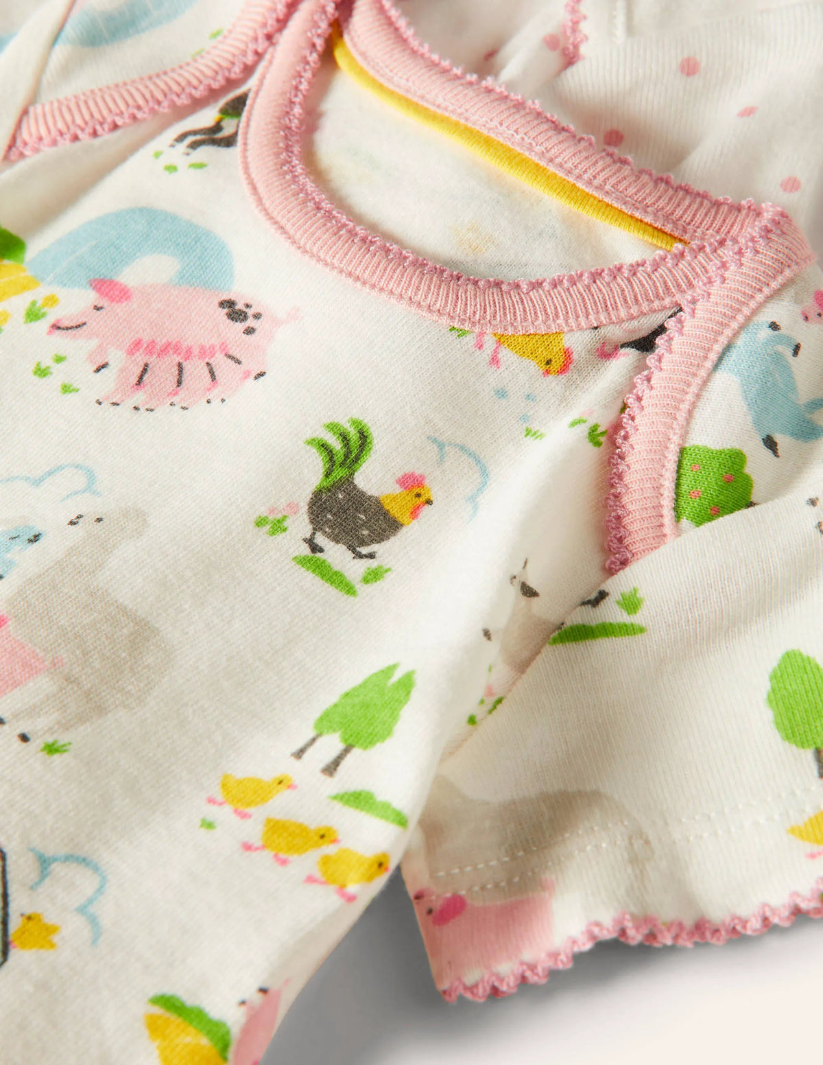 GOTS Organic 7 Piece Gift Set-Multi Farmyard Friends