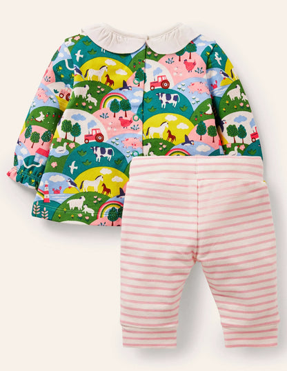 Supersoft Jersey Playset-Multi Coastal Farm