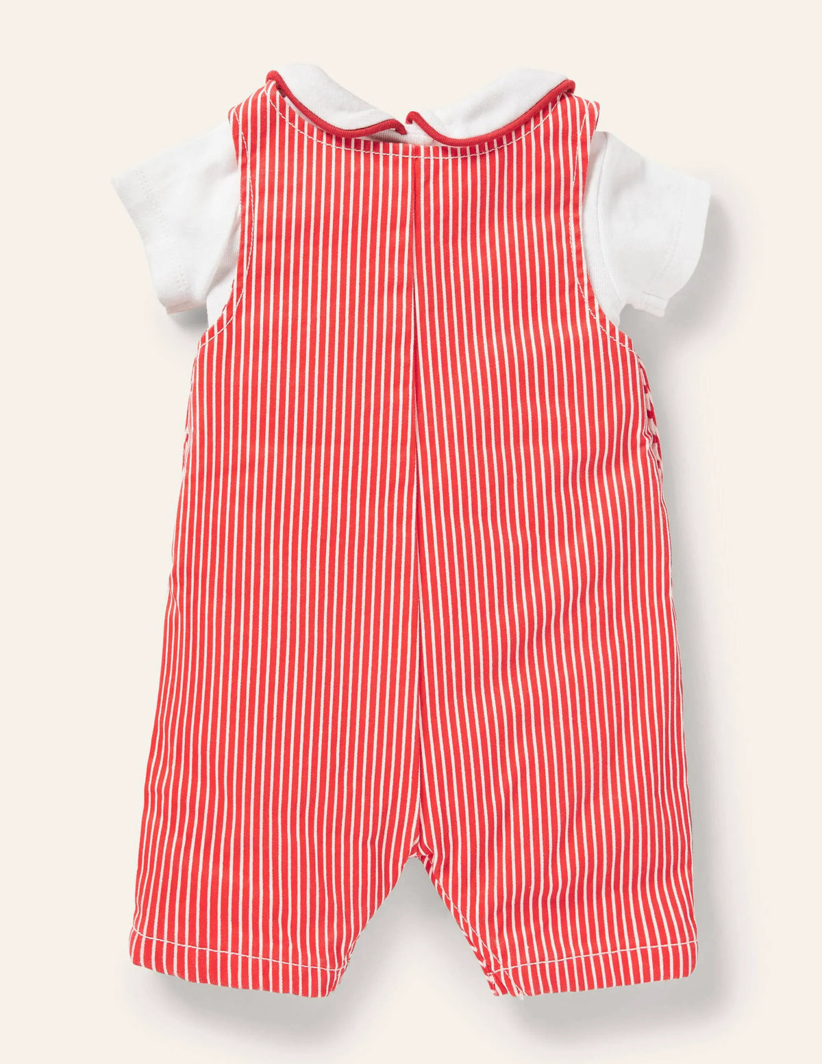 Nostalgic Playset-Ivory/Red Ticking Duck