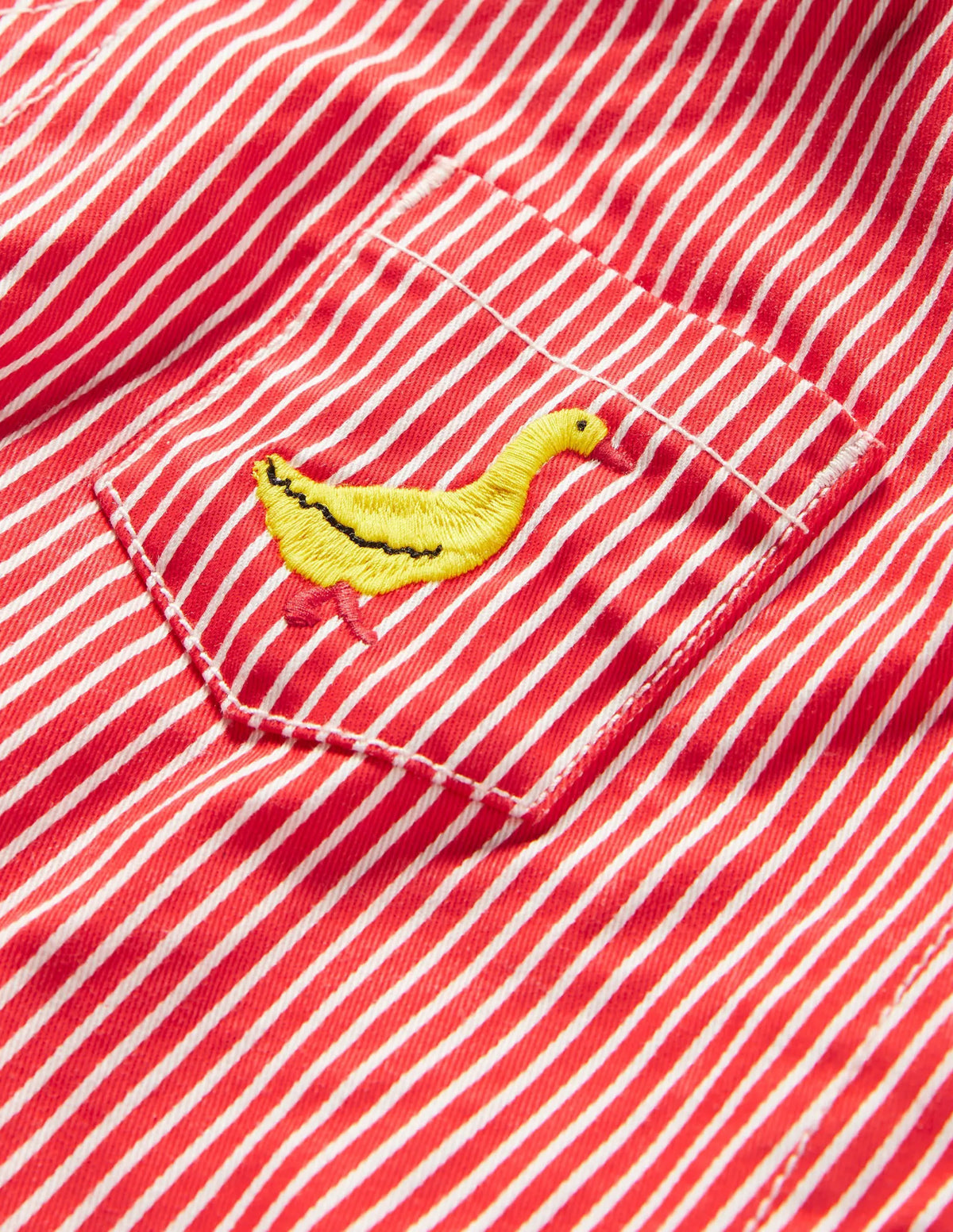 Nostalgic Playset-Ivory/Red Ticking Duck