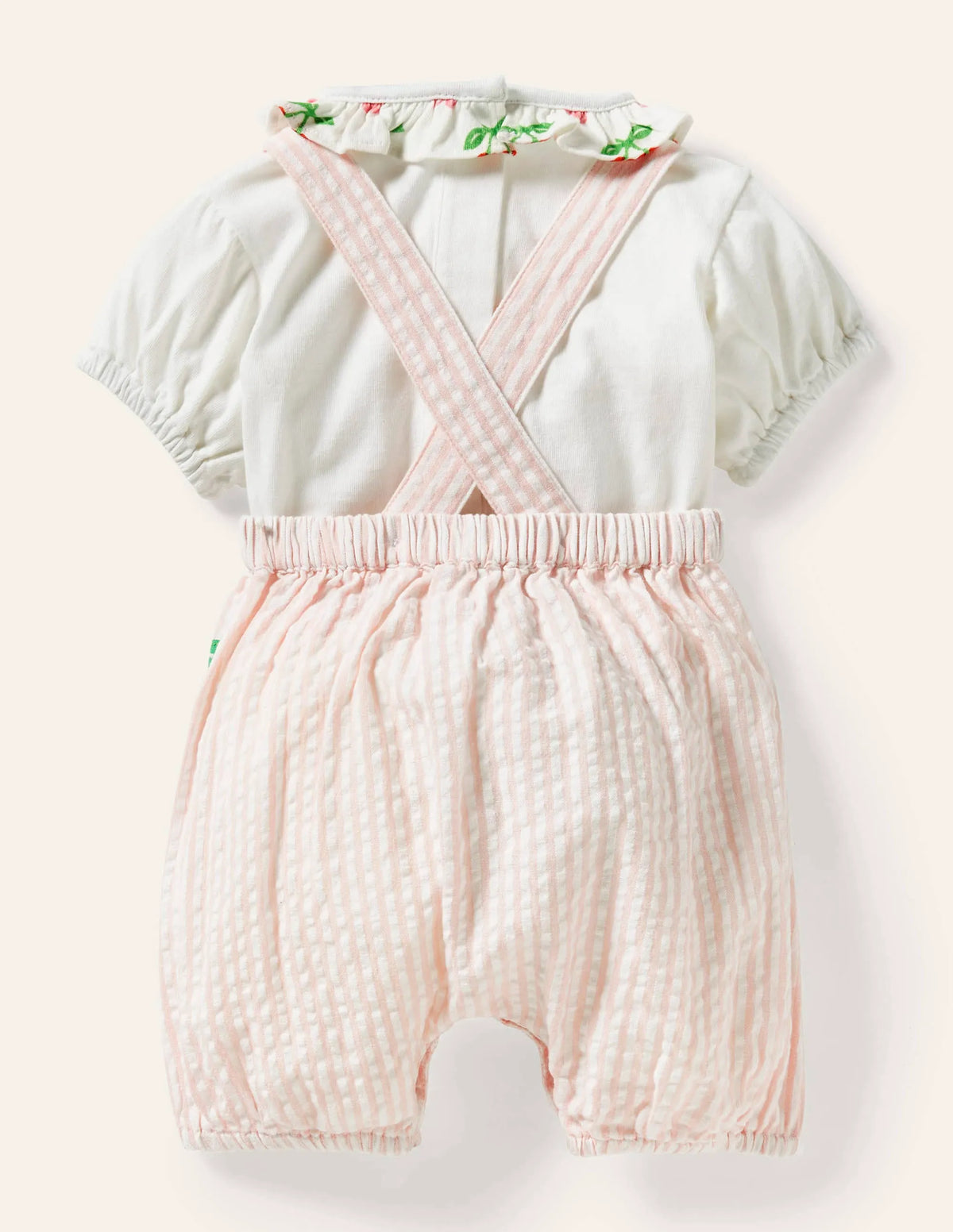 Cherry Romper set-Molly Mahon Cherries